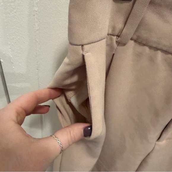 Zara Pink Straight Leg High Rise Dress Pants - Picture 3 of 12